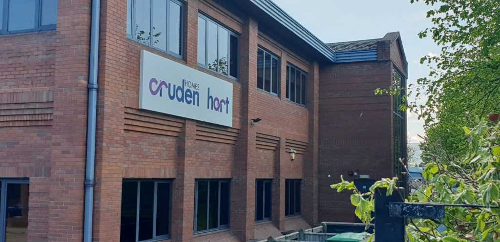 Cleaned Office Cruden Hart
